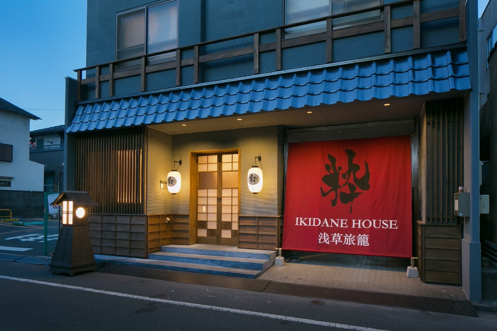 Ikidane House Asakusa Hatago Tokyo Exterior photo