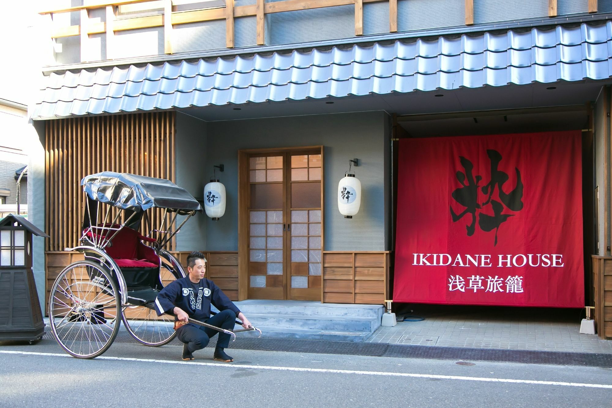 Ikidane House Asakusa Hatago Tokyo Exterior photo